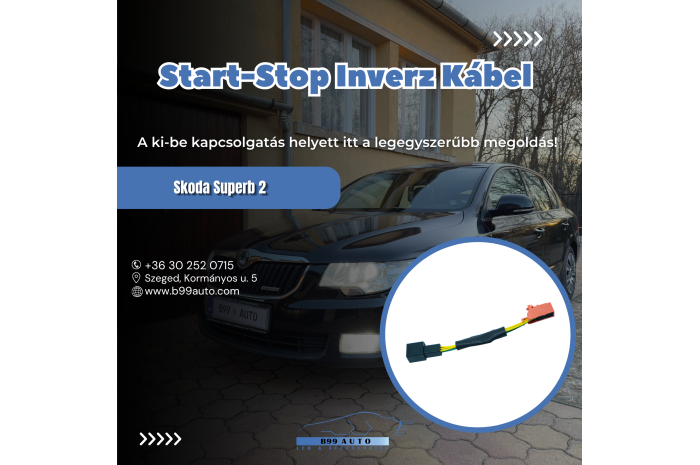 Start-stop inverz kábel Skoda Superb 2
